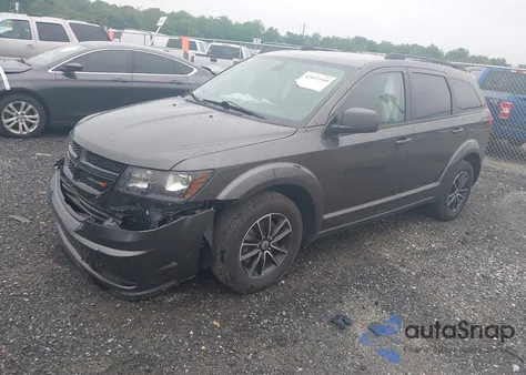 2018 Dodge Journey Se z USA, uszkodzony, nr VIN 3C4PDCABXJT527312